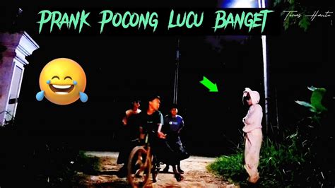 Prank Pocong Hantu Lucu Banget Ghost Funny Pranks Scary Pocong