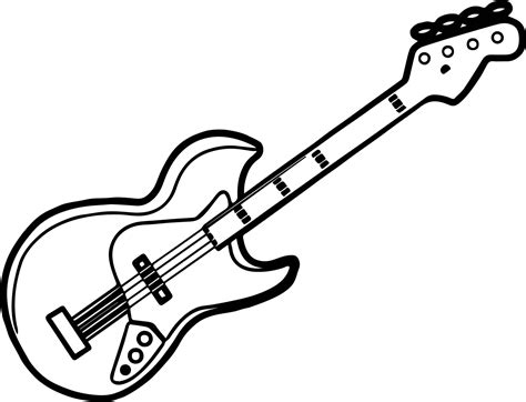 electric guitar coloring page   feel paintcolor ideas