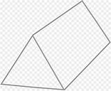 Triangular Prism Clip Clipground Clipart sketch template
