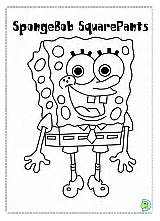 Coloring Dinokids Spongebob sketch template