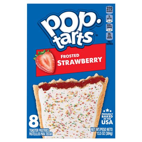 save on pop tarts toaster pastries frosted strawberry 8 ct order