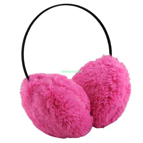 Winter Puffy Fluffy Cute Women Earmuffs Earflap Earcap Earlap Ear Muffs