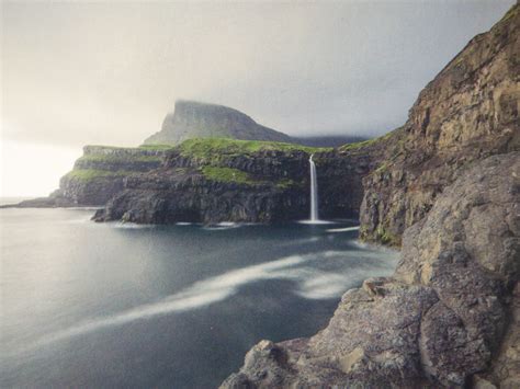 faroe islands   volcanic hotspot geography cats project postcard