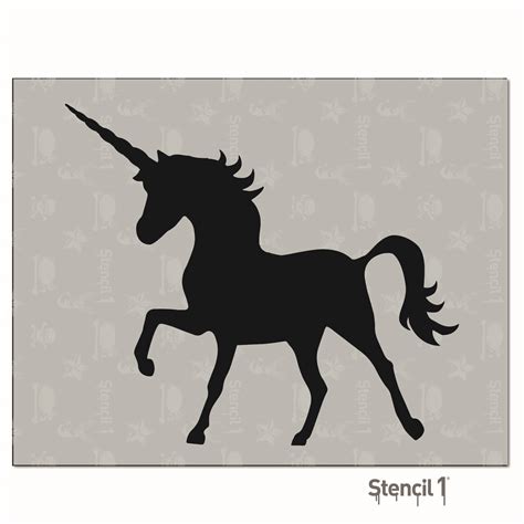 unicorn horn stencil printable