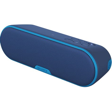 sony srs xb portable bluetooth wireless speaker srsxbblue bh