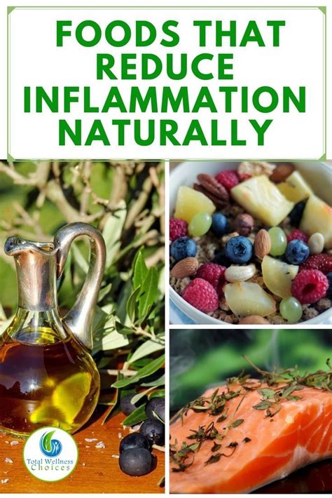 anti inflammatory foods  reduce inflammation