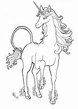 Unicorn Coloring Pages Last Drawing Line Maverick Dragon Drawings Deviantart Printable Unicorns Kids Color Realistic Fantasy Horses Colouring Horse Template sketch template
