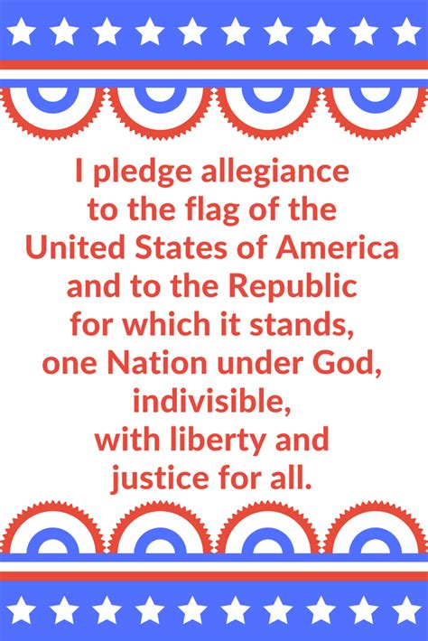 sunshine  spoons pledge  allegiance printable