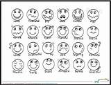 Coloring Feelings Printable Faces Feeling Sheets Pages Sheet Emotion Chart Emoji Emotions Kids Color Clipart Preschool Activities Feel Worksheets Printables sketch template