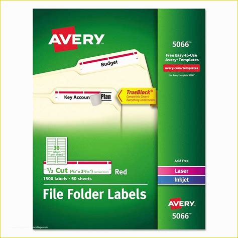 file folder labels template  beautiful avery file folder labels