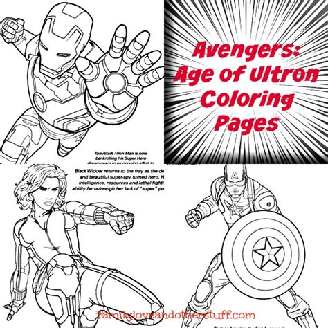 marvels avengers age  ultron coloring pages avengersevent