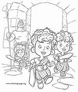 Coloring Movie Pages Disney Popular Brave Harris sketch template