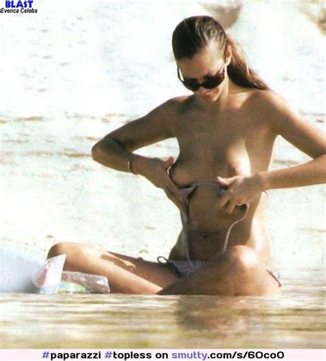Kartika Luyet Caught Topless On A Beach Paparazzi Photo