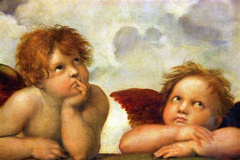 Angels And Cherubs Raphael Santi Painting By Magdalena Walulik