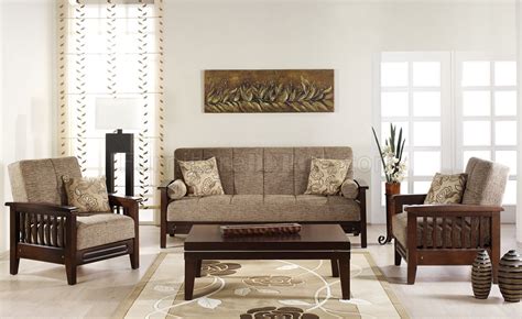 fume microfiber living room wwooden frame sleeper sofa