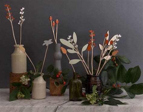 des fleurs en bois contreplaque hiver fleurs par annawiscombe