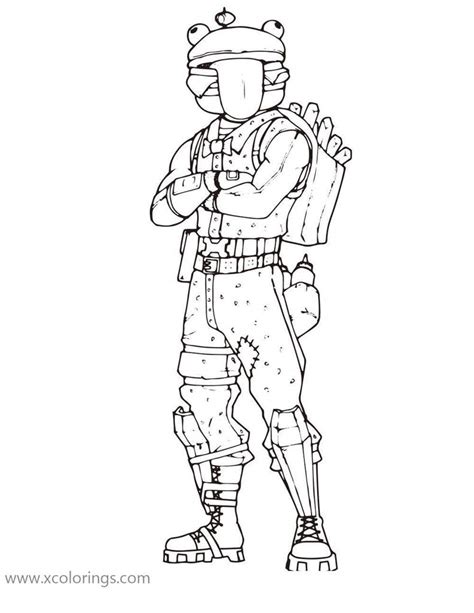 durr burger  fortnite coloring page xcoloringscom