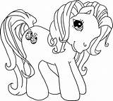Pony Little Coloring Pages Printable Kids Original Colouring Choose Board sketch template