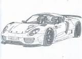 Porsche 918 Spyder Drawing Rwb Deviantart Terminal Velocity Drawings Deviant sketch template