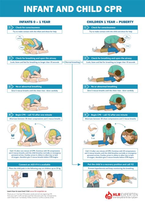 cpr steps poster learn    adult  child cpr