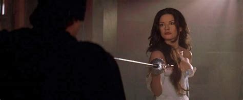 catherine zeta jones topless in the mask of zorro