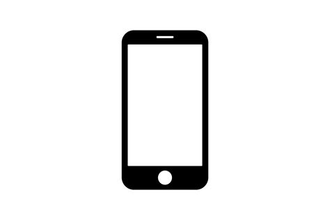 smartphone icon symbol isolated  icons design bundles