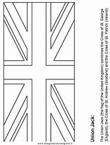 Inghilterra Stampare Bandiera Geografia Nazioni Geografie Malvorlage Kategorien sketch template