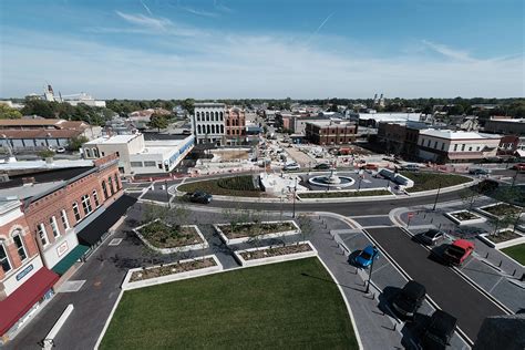 redevelopment  shelbyvilles public square nears completion