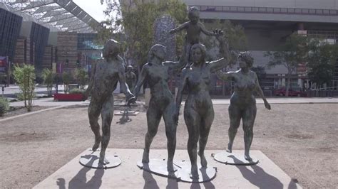 the story behind the naked statues in downtown phoenix