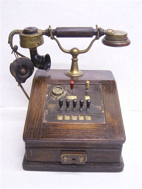 original antikes holztelefon haustelefon kontortelefon um catawiki