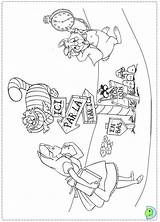 Alice Wonderland Coloring Pages Dinokids Disney Burton Tim Print Color Printable Close Getdrawings Getcolorings sketch template