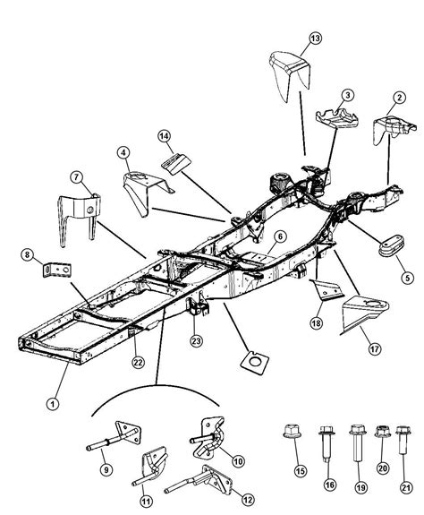 dodge ram  bracket spring mopar frames frame complete body af myrtle