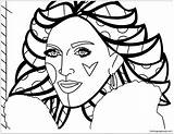 Britto Romero Madonna Coloring Pages Color Template Culture Arts Getcolorings Printable sketch template