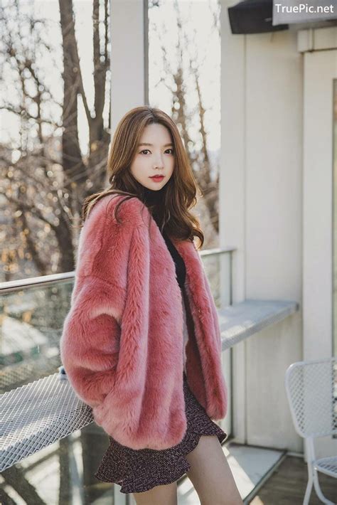 Korean Fashion Model Park Soo Yeon Beautiful Winter