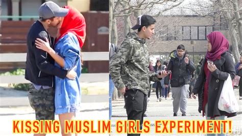 kissing muslim girls for money experiment prank invasion