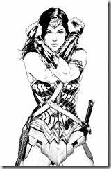 Wonder Woman Coloring Pages sketch template