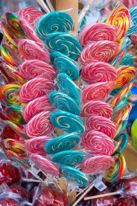 delicious swirl candy  sweets  kids stock photo image  sweet