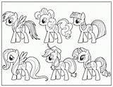 Coloring Pony Little Pages Friendship Magic Printable Print Games Colorir Easy Preschool Para Desenhos Sheets Imprimir Rainbow Princess Malvorlagen Personagens sketch template