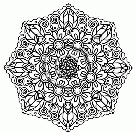 flower coloring pages advanced coloring home
