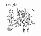 Coloring Twilight Pages sketch template