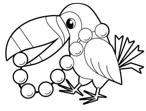 jungle animal coloring pages sketch coloring page