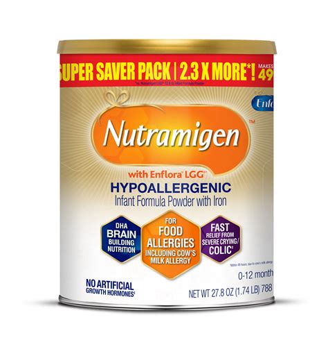 nutramigen hypoallergenic infant formula  enflora lgg powder