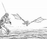 Skyrim Dragon Scrolls Elder Slayer Daedric Coloring Pages Armor Printable Fujiwara Yumiko Template sketch template