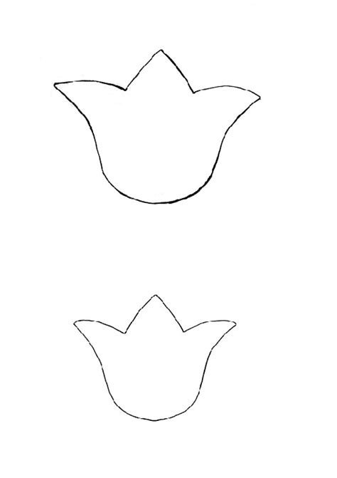 images   tulip template printable tulip template printable paper tulip template