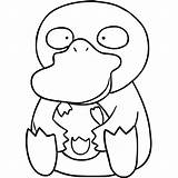 Psyduck Coloring Xcolorings 800px sketch template