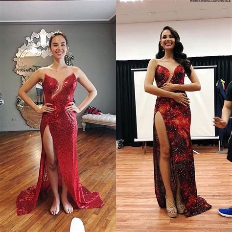 Throwback Catriona Gray Dazzles In Miss Universe Dress Rehearsals