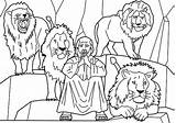Daniel Den Coloring Lions Bible Pages Characters Character Printable Color Four Angel Print Getcolorings Netart Lord sketch template
