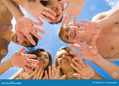 togetherness stock image image  company gesture energy