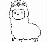 Alpaca Kawaii Llamacorn Lama Easy Llamas Wonder Clipartmag Colorare Getdrawings sketch template