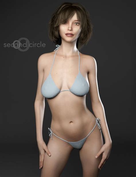 jessica for genesis 3 female characters for poser and